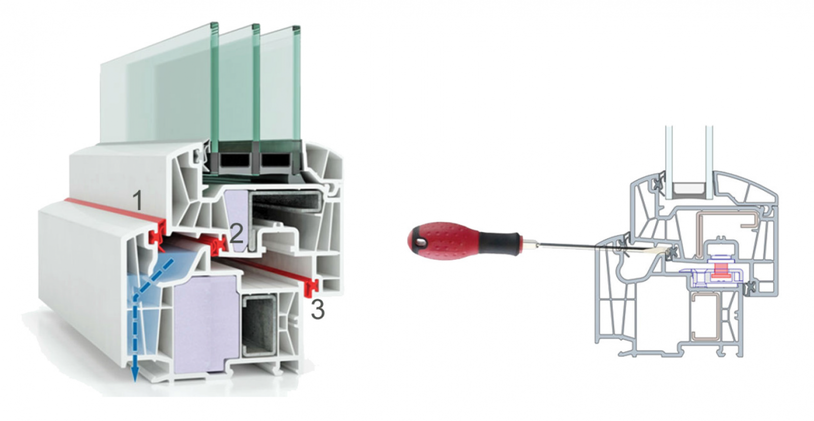 Fenêtre 3 joints pour une étanchéité optimale à Mornant