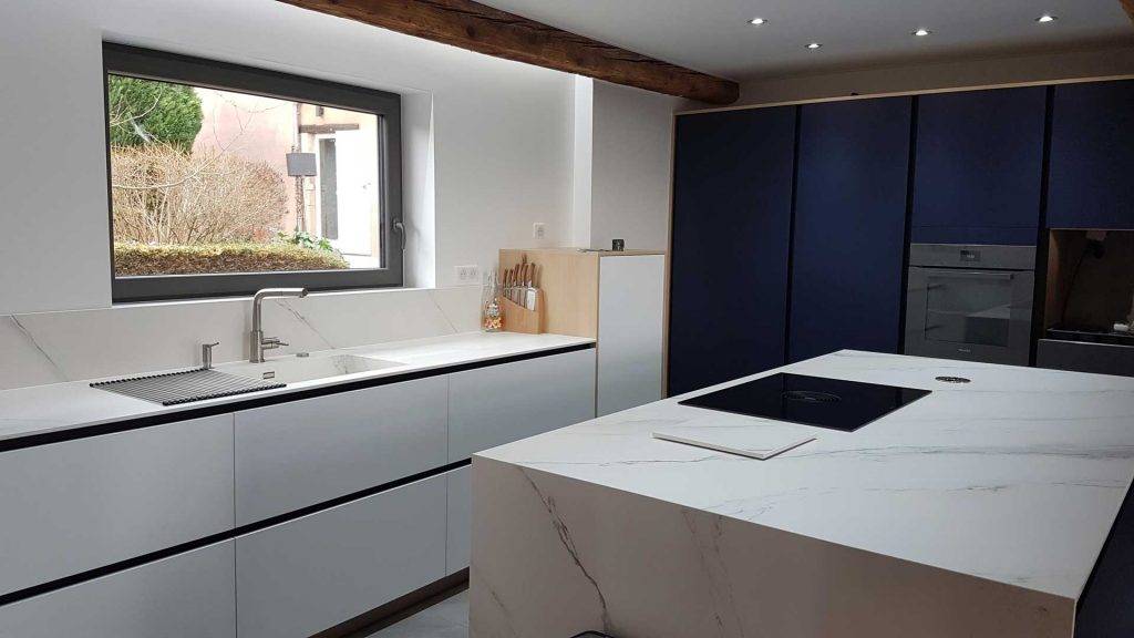 FENETRES CHASSIS FIXE RAL 7039 GRIS VERT CHUZEL 38