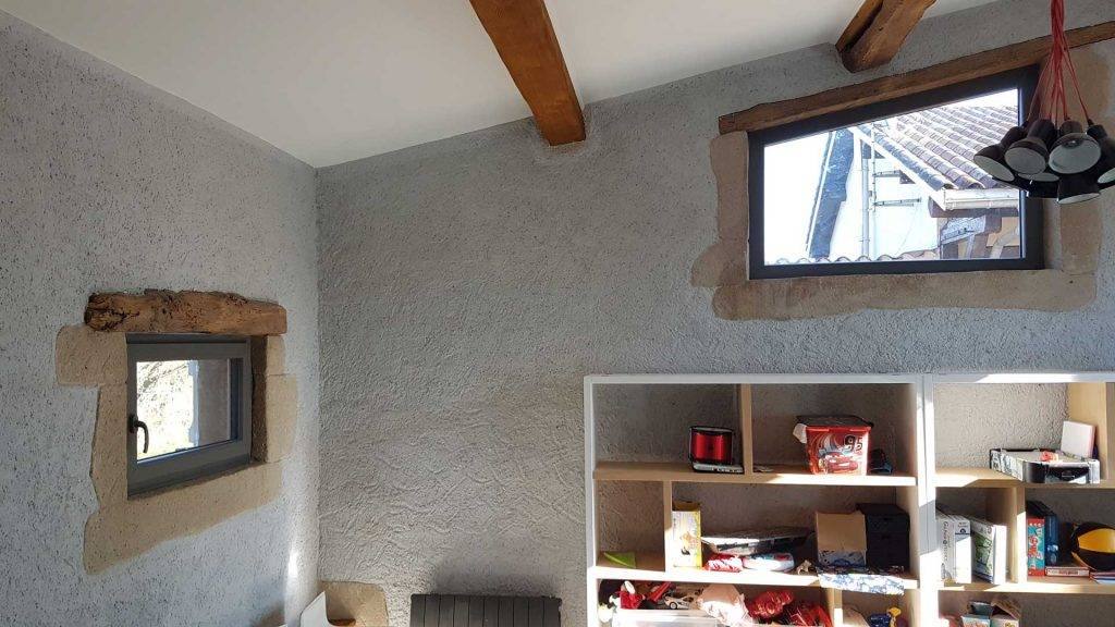 FENETRES PVS IMITATION BOIS BEAUVALLON 69